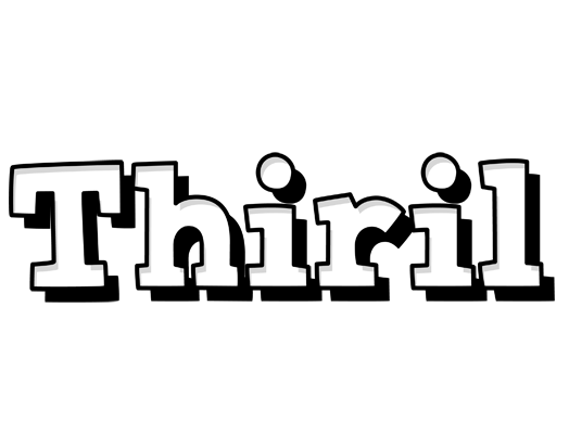 Thiril snowing logo