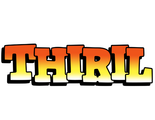 Thiril sunset logo