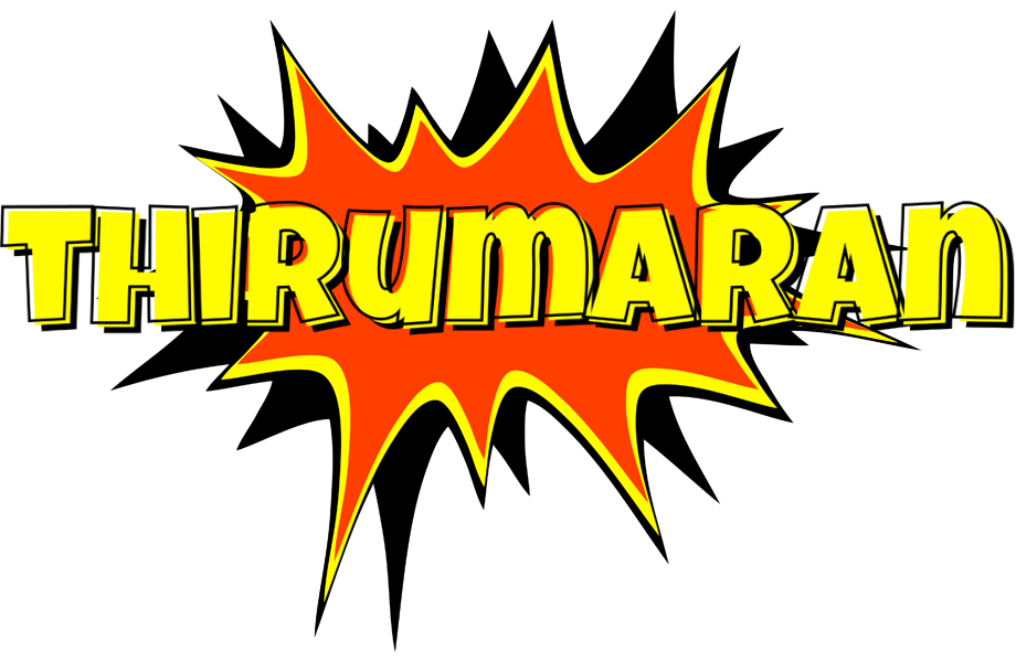 Thirumaran bazinga logo