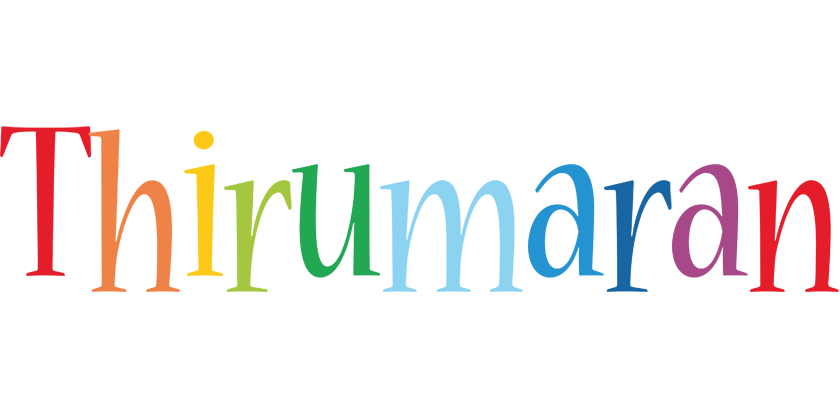 Thirumaran birthday logo