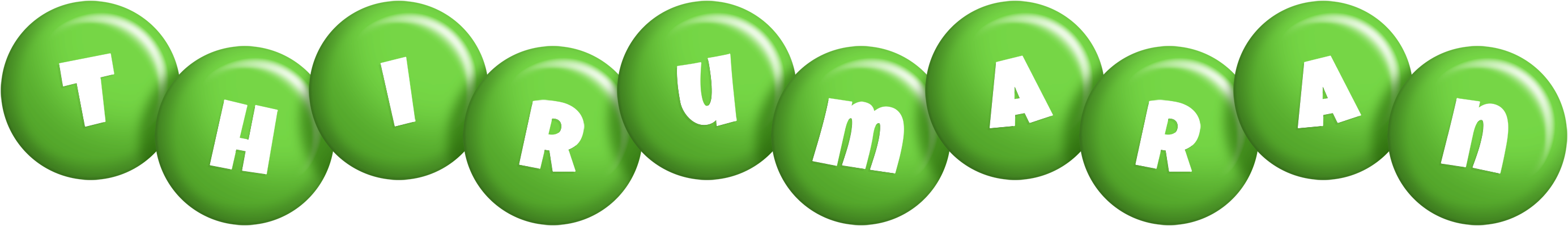 Thirumaran candy-green logo