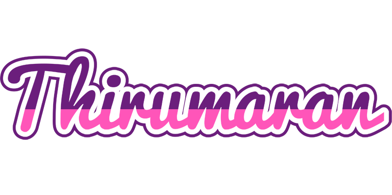Thirumaran cheerful logo