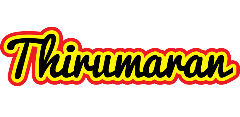 Thirumaran flaming logo