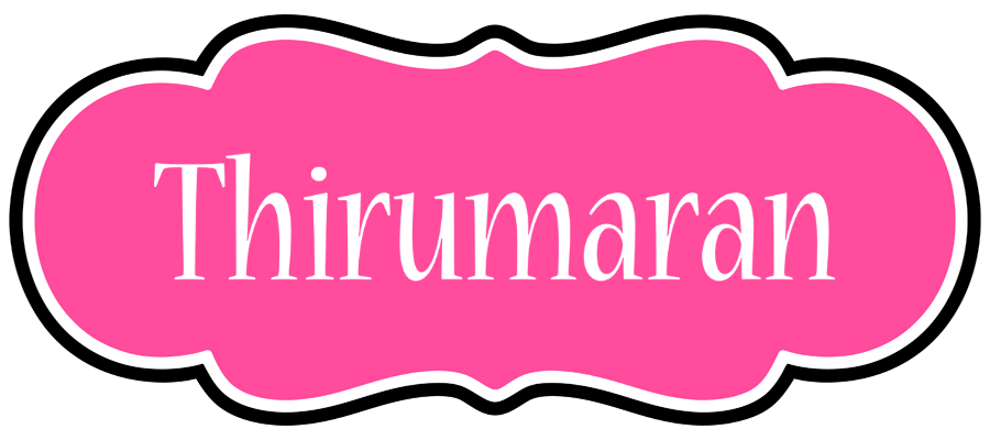 Thirumaran invitation logo