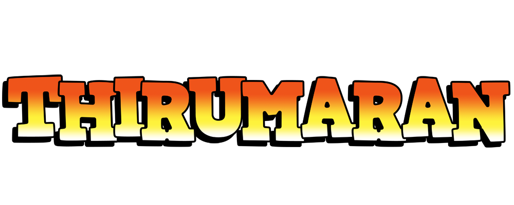 Thirumaran sunset logo