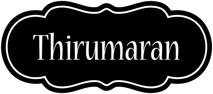 Thirumaran welcome logo