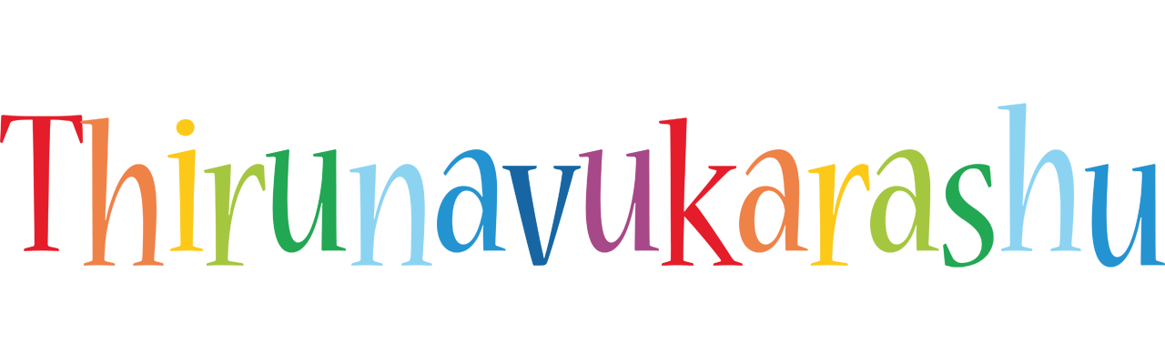 Thirunavukarashu birthday logo