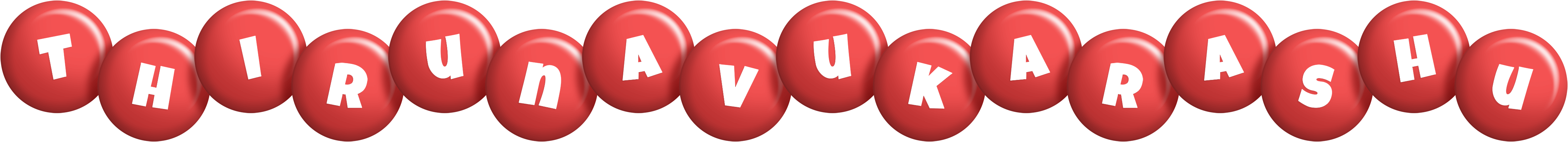 Thirunavukarashu candy-red logo