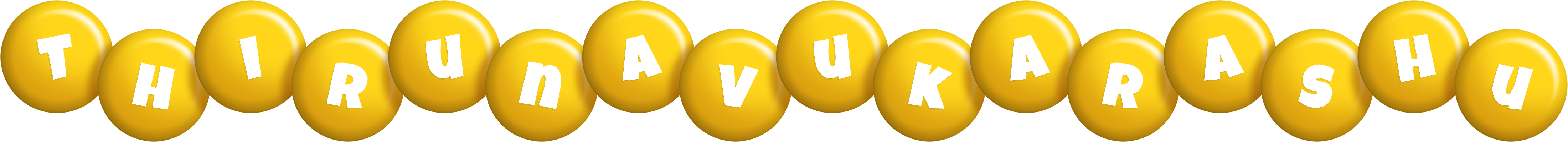 Thirunavukarashu candy-yellow logo