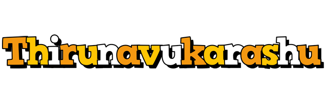 Thirunavukarashu cartoon logo