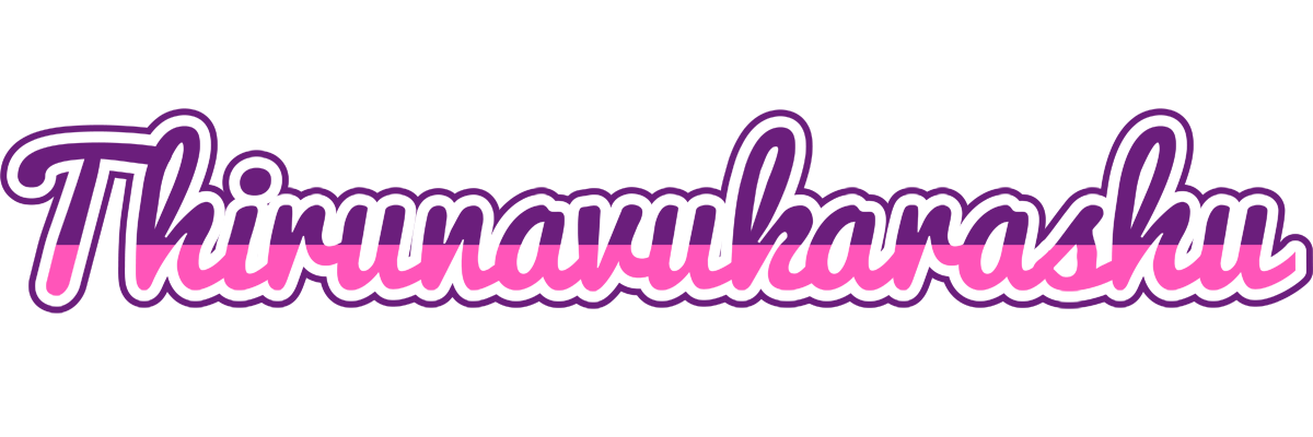 Thirunavukarashu cheerful logo
