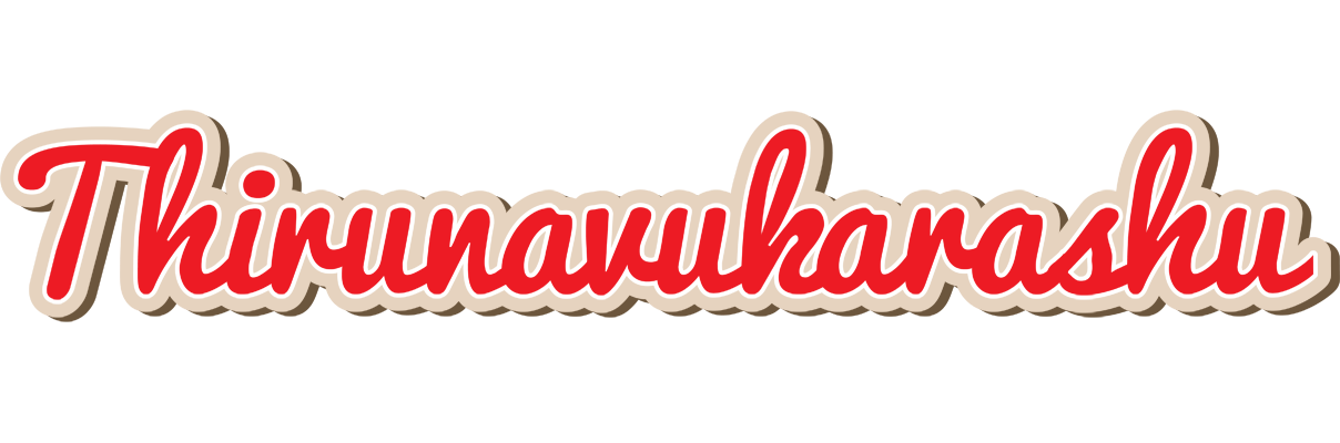 Thirunavukarashu chocolate logo