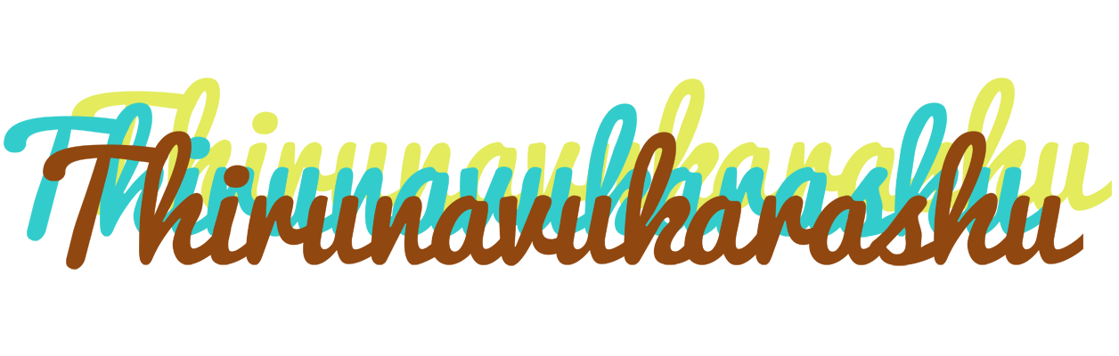 Thirunavukarashu cupcake logo