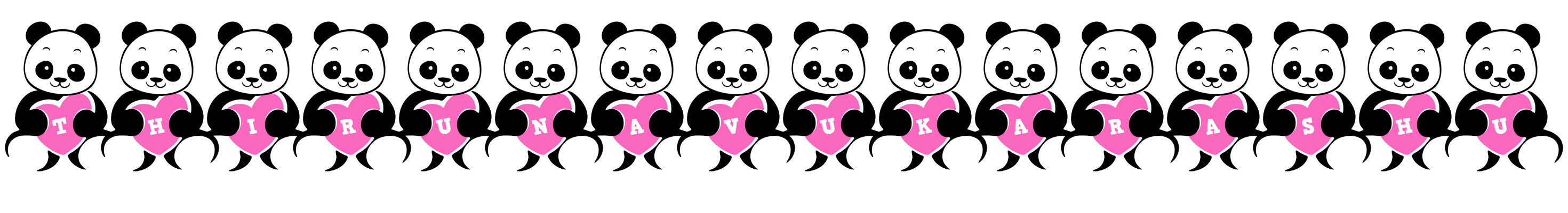 Thirunavukarashu love-panda logo