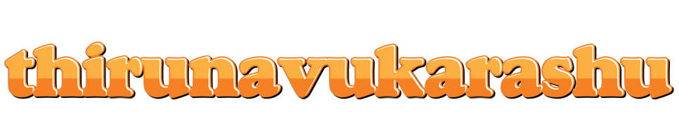 Thirunavukarashu orange logo