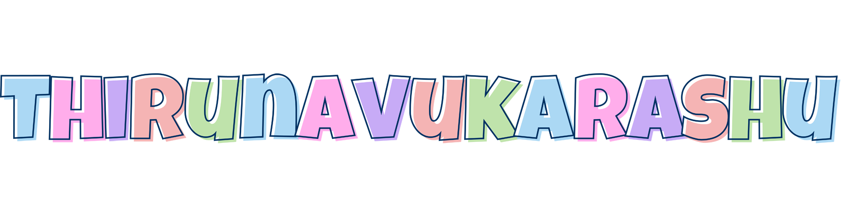 Thirunavukarashu pastel logo