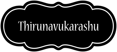 Thirunavukarashu welcome logo