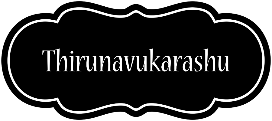 Thirunavukarashu welcome logo