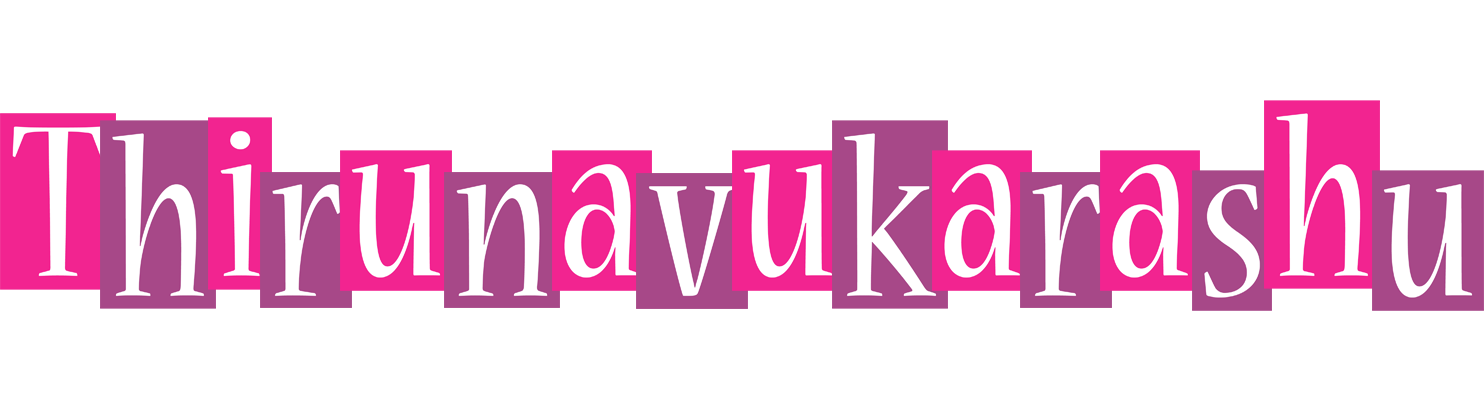 Thirunavukarashu whine logo