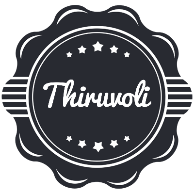 Thiruvoli badge logo
