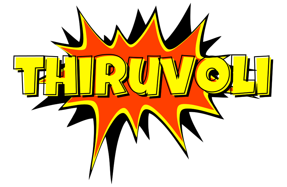 Thiruvoli bazinga logo