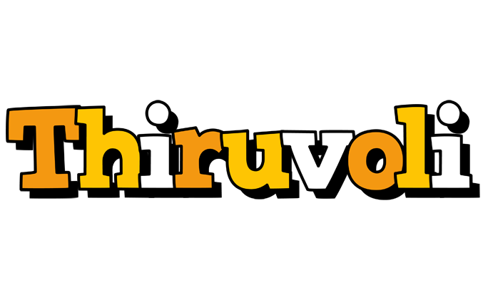 Thiruvoli cartoon logo