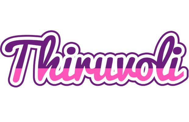 Thiruvoli cheerful logo