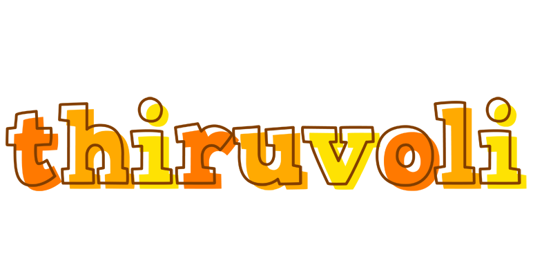 Thiruvoli desert logo