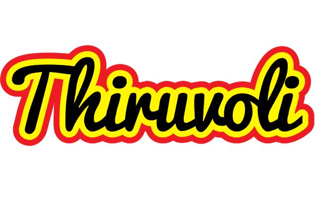 Thiruvoli flaming logo