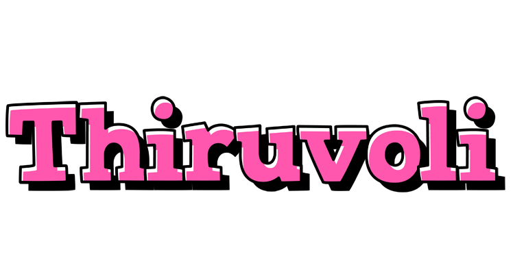 Thiruvoli girlish logo