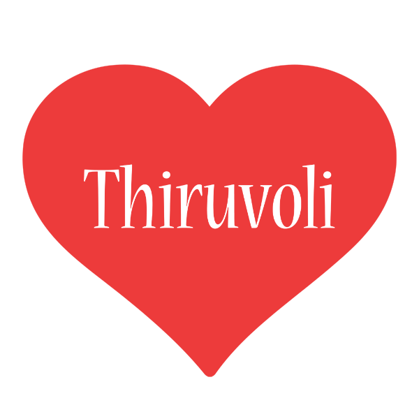 Thiruvoli love logo