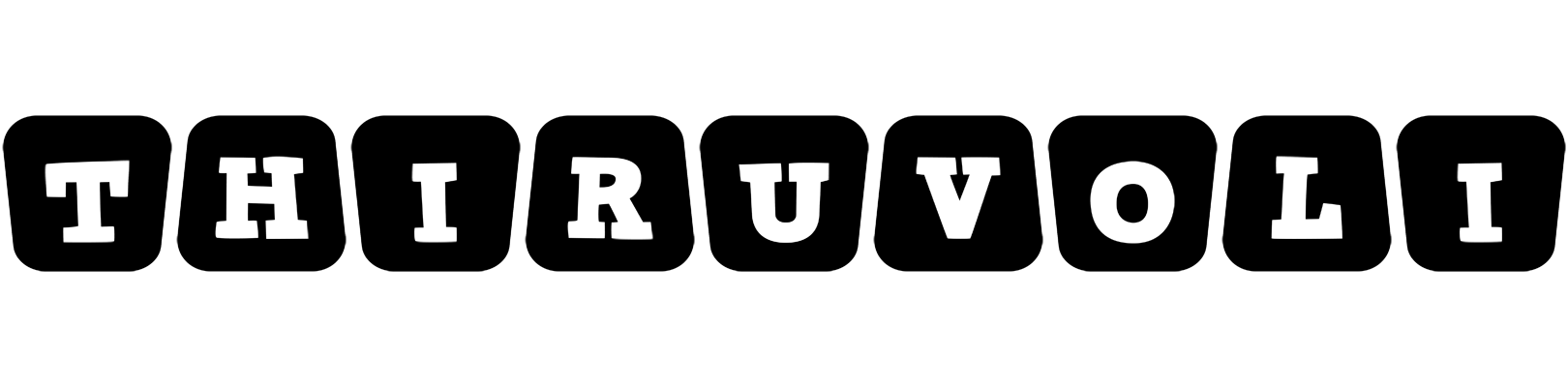 Thiruvoli racing logo