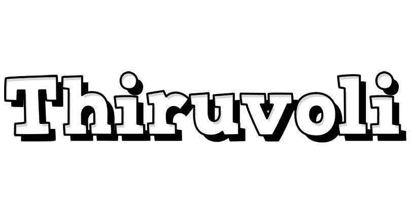 Thiruvoli snowing logo