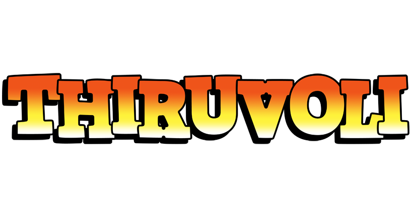 Thiruvoli sunset logo