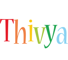 Thivya birthday logo