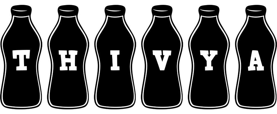 Thivya bottle logo