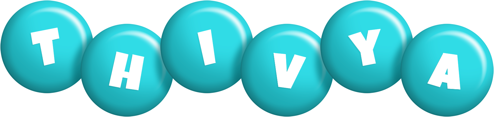 Thivya candy-azur logo