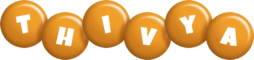 Thivya candy-orange logo