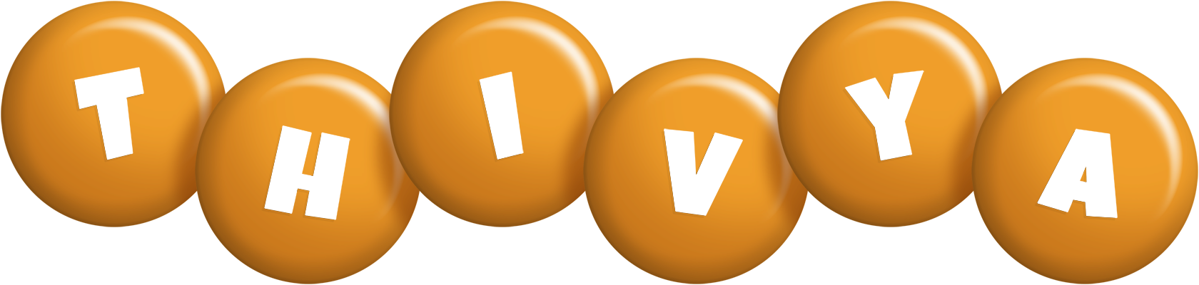 Thivya candy-orange logo