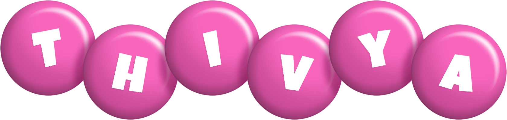 Thivya candy-pink logo