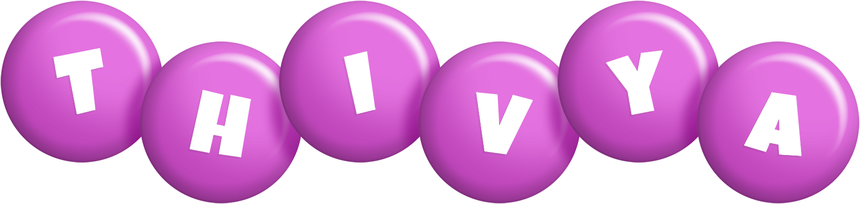 Thivya candy-purple logo