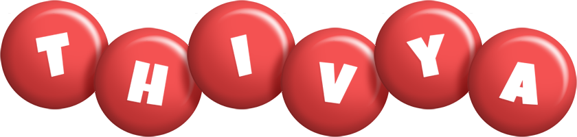 Thivya candy-red logo