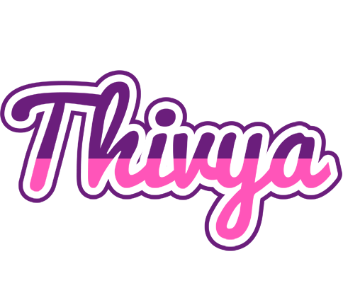 Thivya cheerful logo