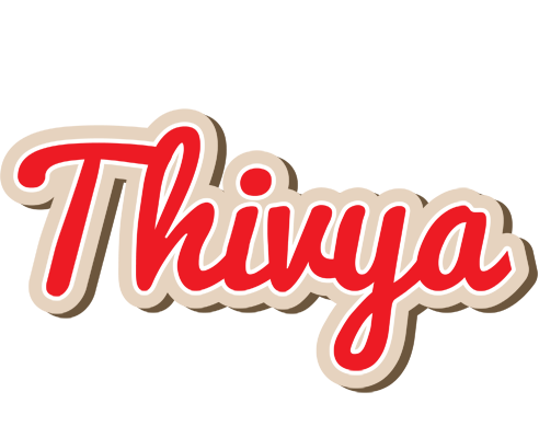 Thivya chocolate logo