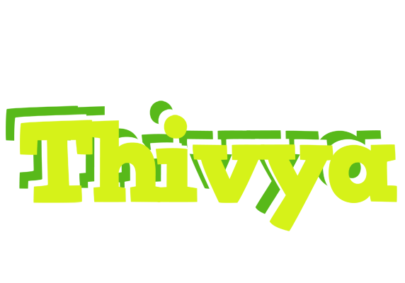 Thivya citrus logo