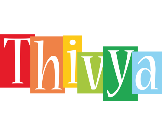 Thivya colors logo