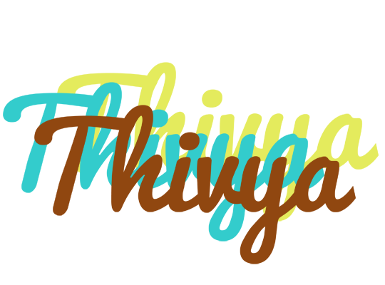 Thivya cupcake logo
