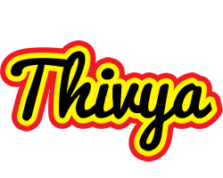 Thivya flaming logo