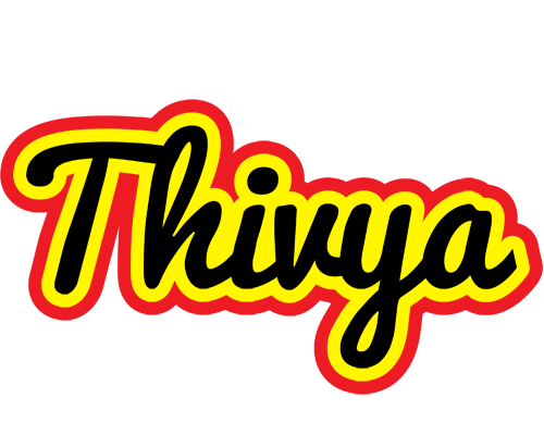 Thivya flaming logo