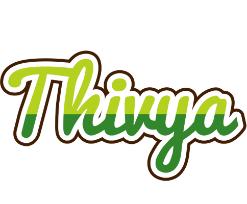 Thivya golfing logo